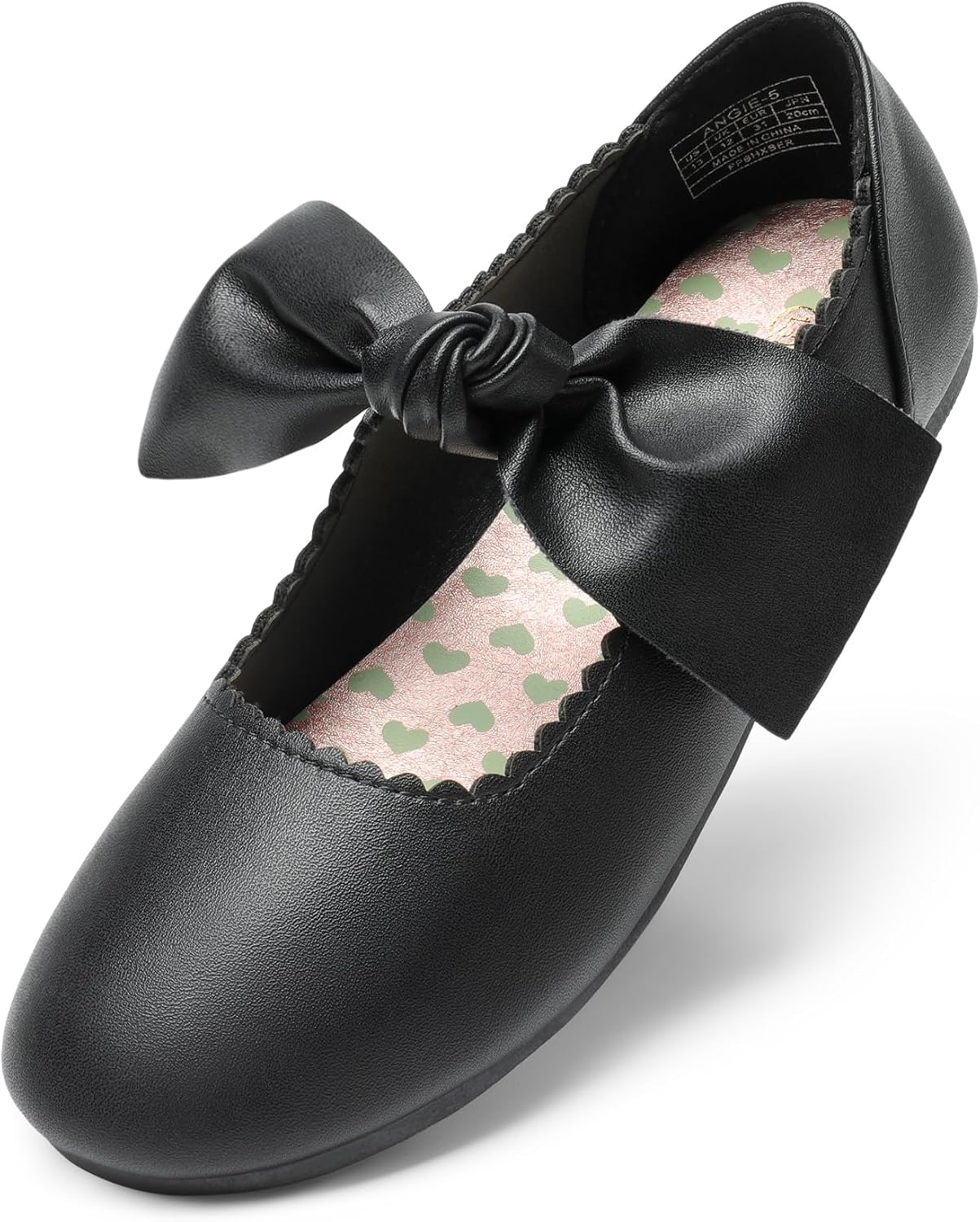 DREAM PAIRS Girls Ballerina Flats, Special Mary Jane Dress Shoes for Kids, Styli...