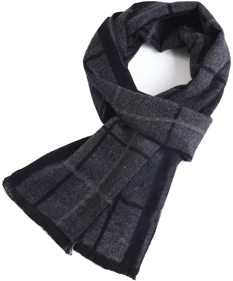 FULLRON Men Scarf, Special Men Winter Scarf for Soft Warm Long Cashmere Feel, In...