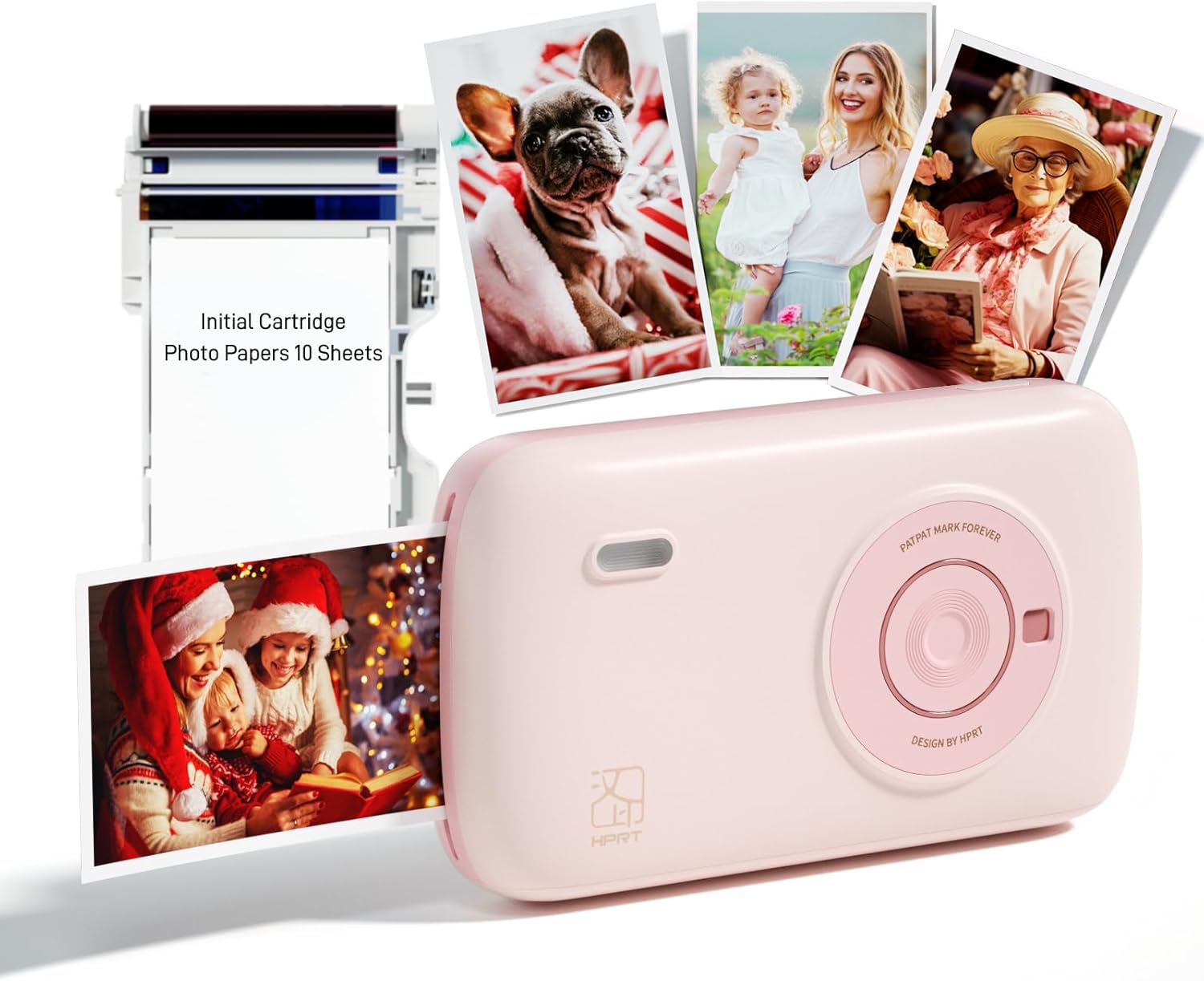 HPRT Mini Photo Printer for iPhone, Smartphone, Portable Instant Picture Printer...