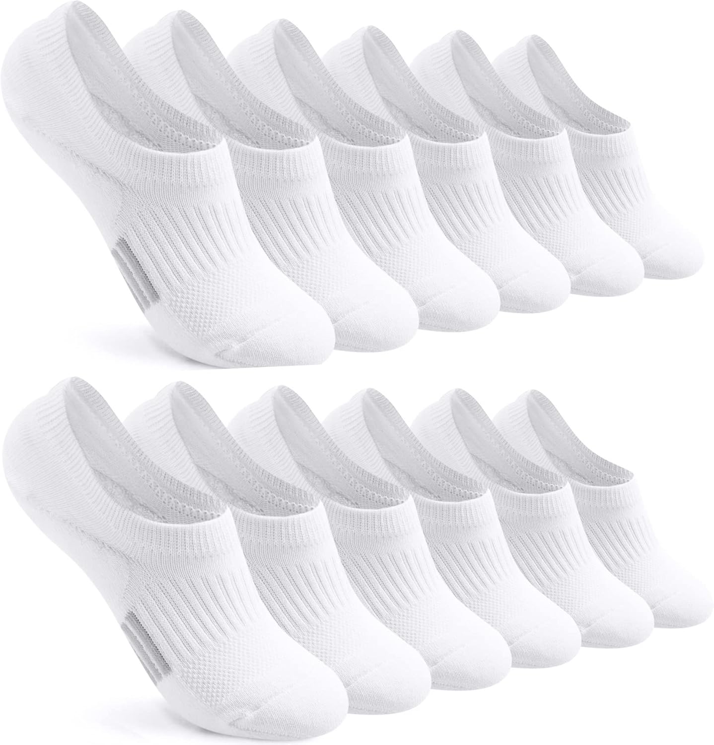 FAYBOX No Show Socks, Special Cushioned Women's Socks for Running, Innovative Lo...