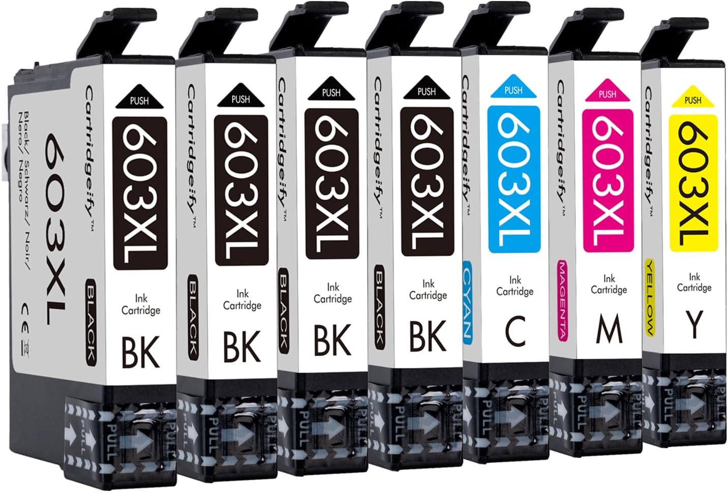 Cartridgeify 603 XL Ink Cartridges Compatible with Epson 603 603XL Cartridge Mul...