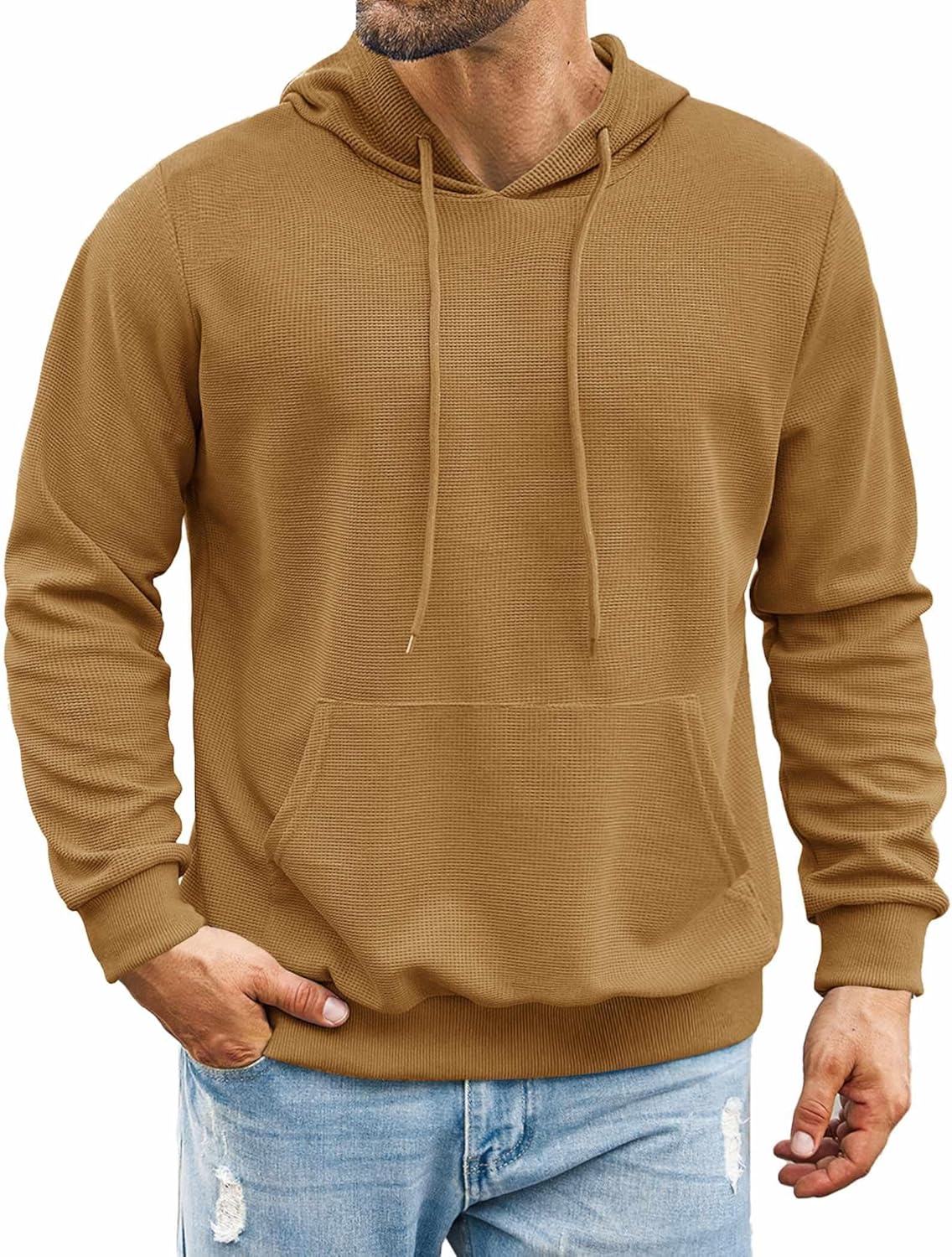 COOFANDY Men's Hooded Sweatshirts, Special Long Sleeve Casual Pullover Hoodie, I...