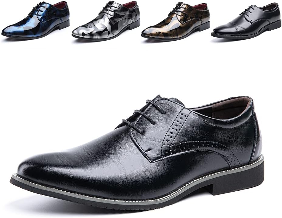 **Title: Unique Derby Shoes for Men, Special Business Oxford Shoes, Innovative B...