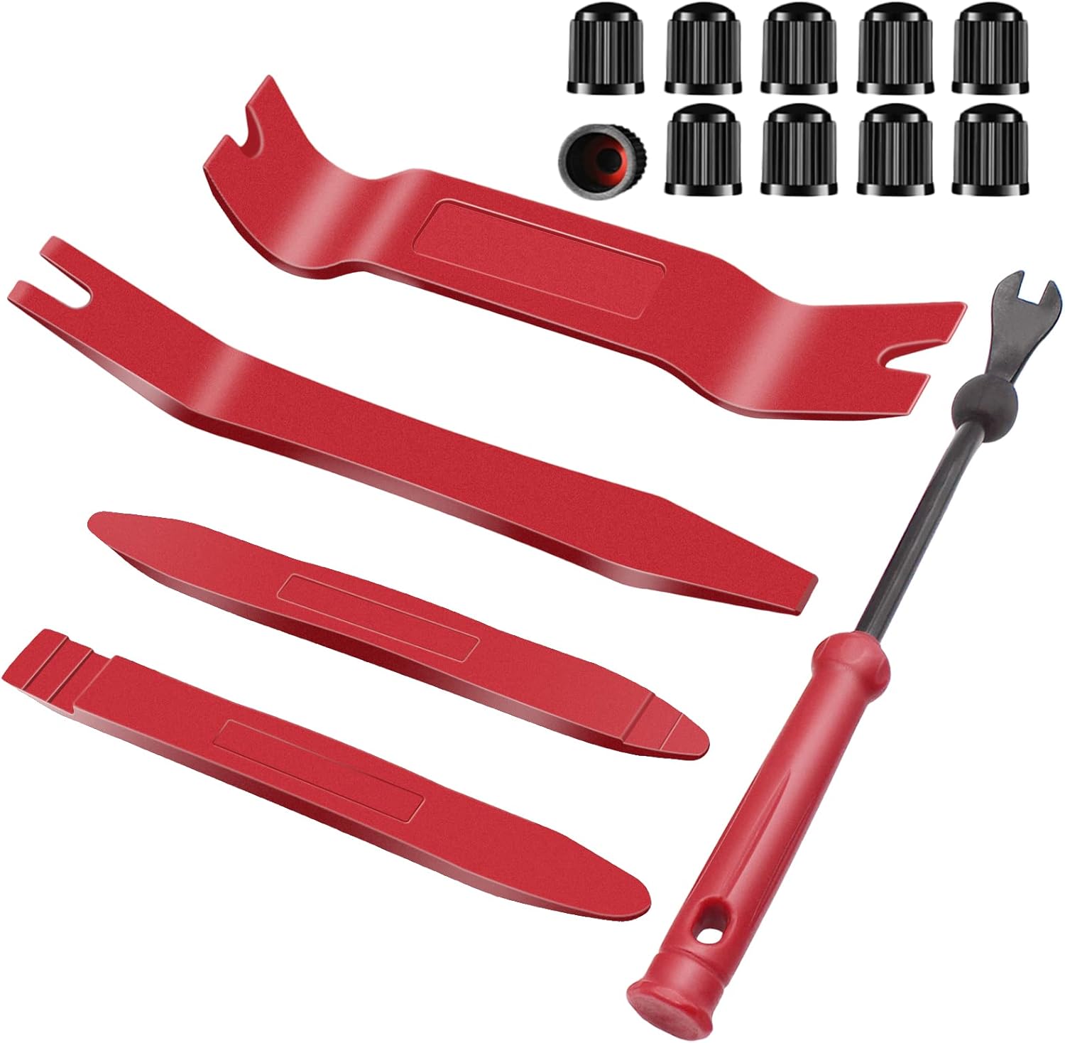 Wetado Auto Trim Removal Tool Kit, 15 Pcs Plastic Pry Tools & Car Fastener Rivet...