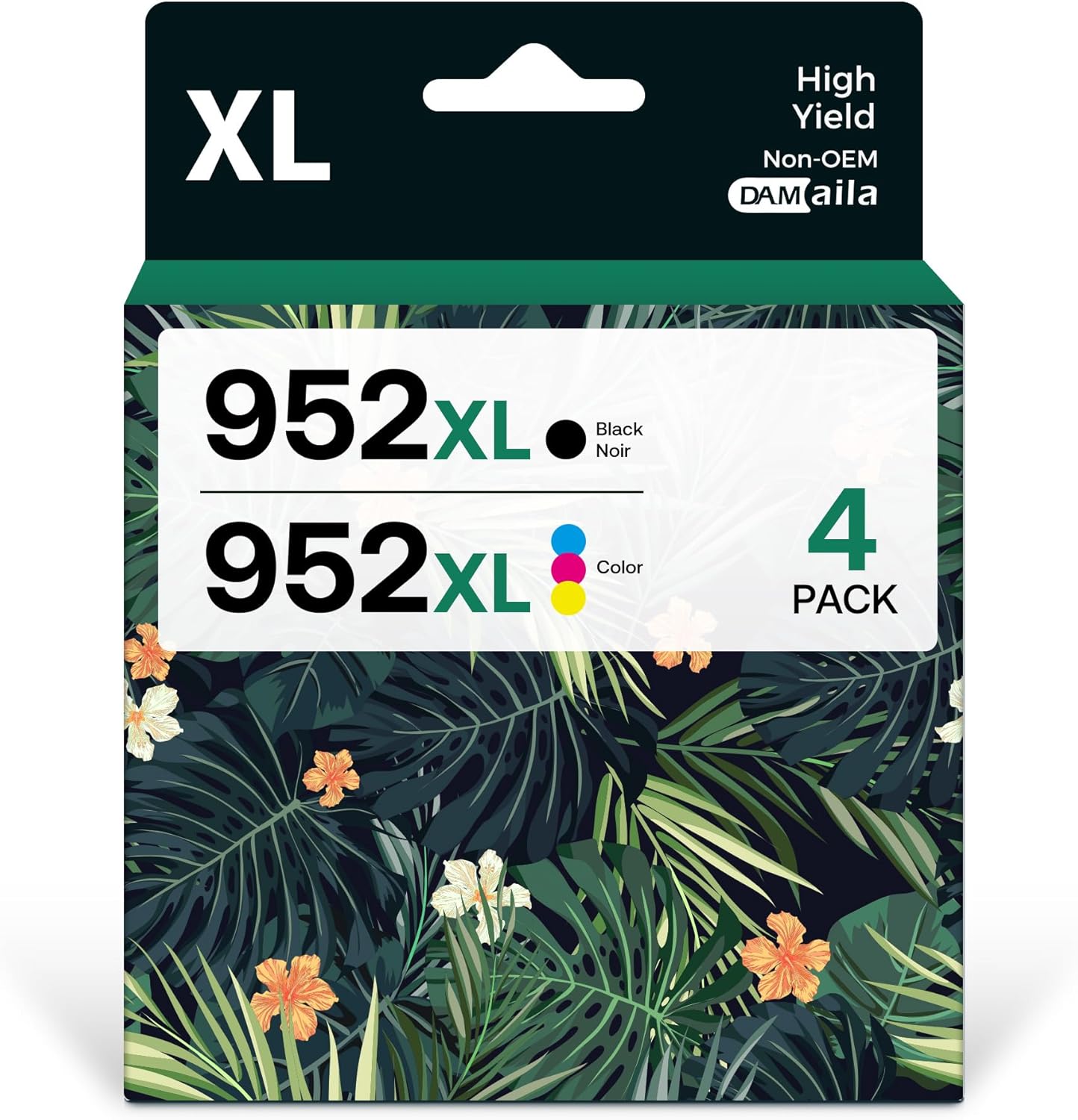 952XL Compatible Ink Cartridges Combo Pack Replacement for 952 XL Ink Cartridges...