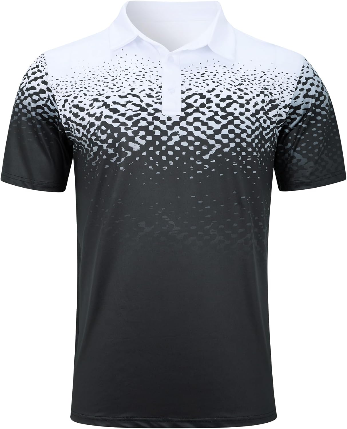 uideazone Mens Golf Shirt Dry Fit Athletic Polo Shirts Moisture Wicking Performa...