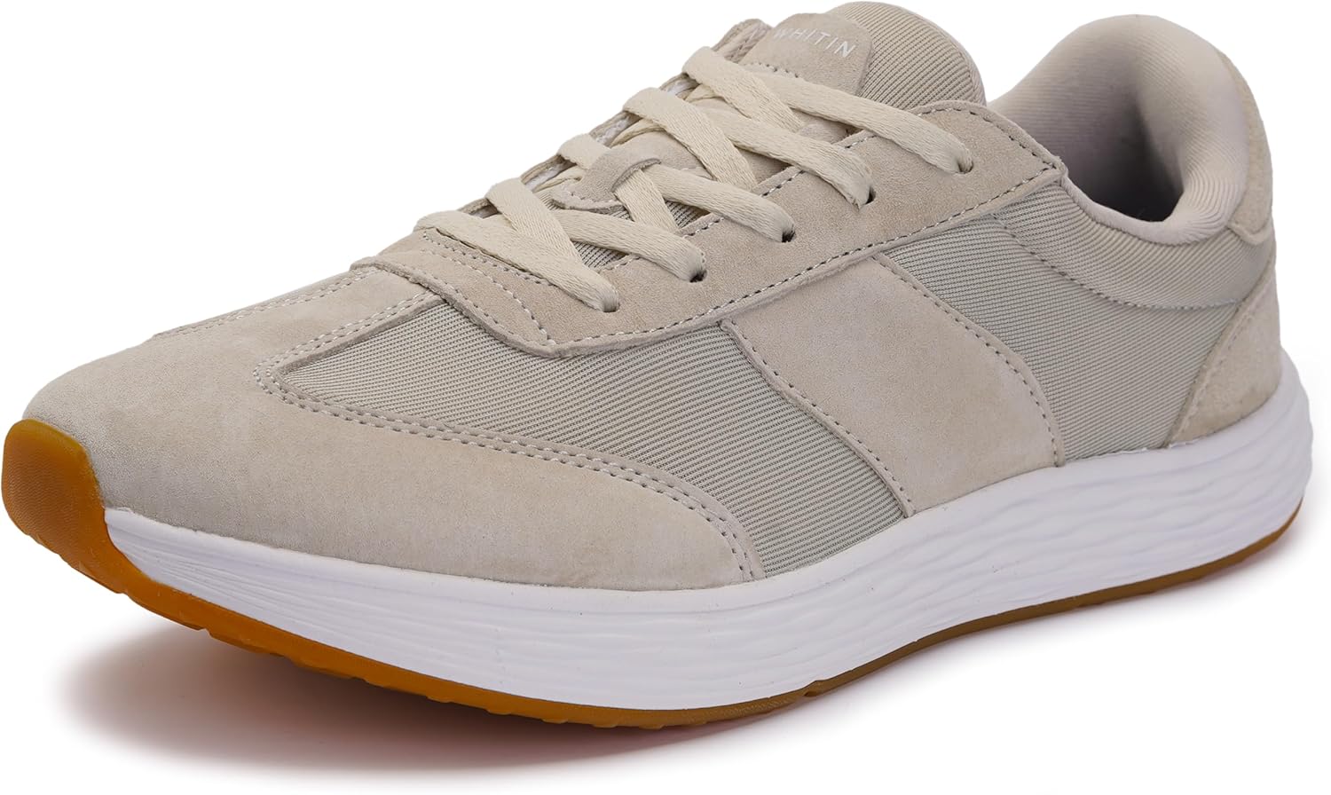 WHITIN Men's Zero Drop Running Shoes with Wide Toe Box | Retro-Inspired 13 Wide...