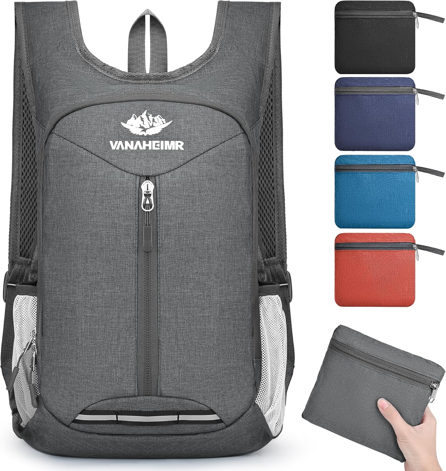 Yoowalar Foldable Backpack, Special Lightweight Small Rucksack, Innovative 16L H...