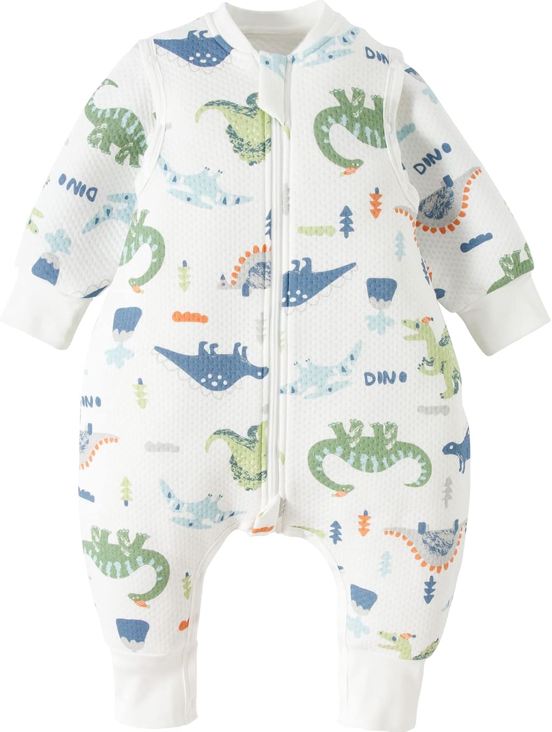 Duomiaomiao Baby Sleeping Bag 1.0 Tog 2 Pack, Sleeping Bag with Legs for All Sea...