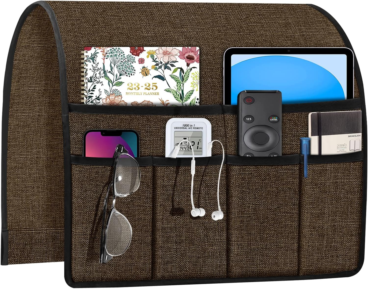 Joywell Armchair Caddy for Couch Remote Control Holder Recliner Armrest Organize...