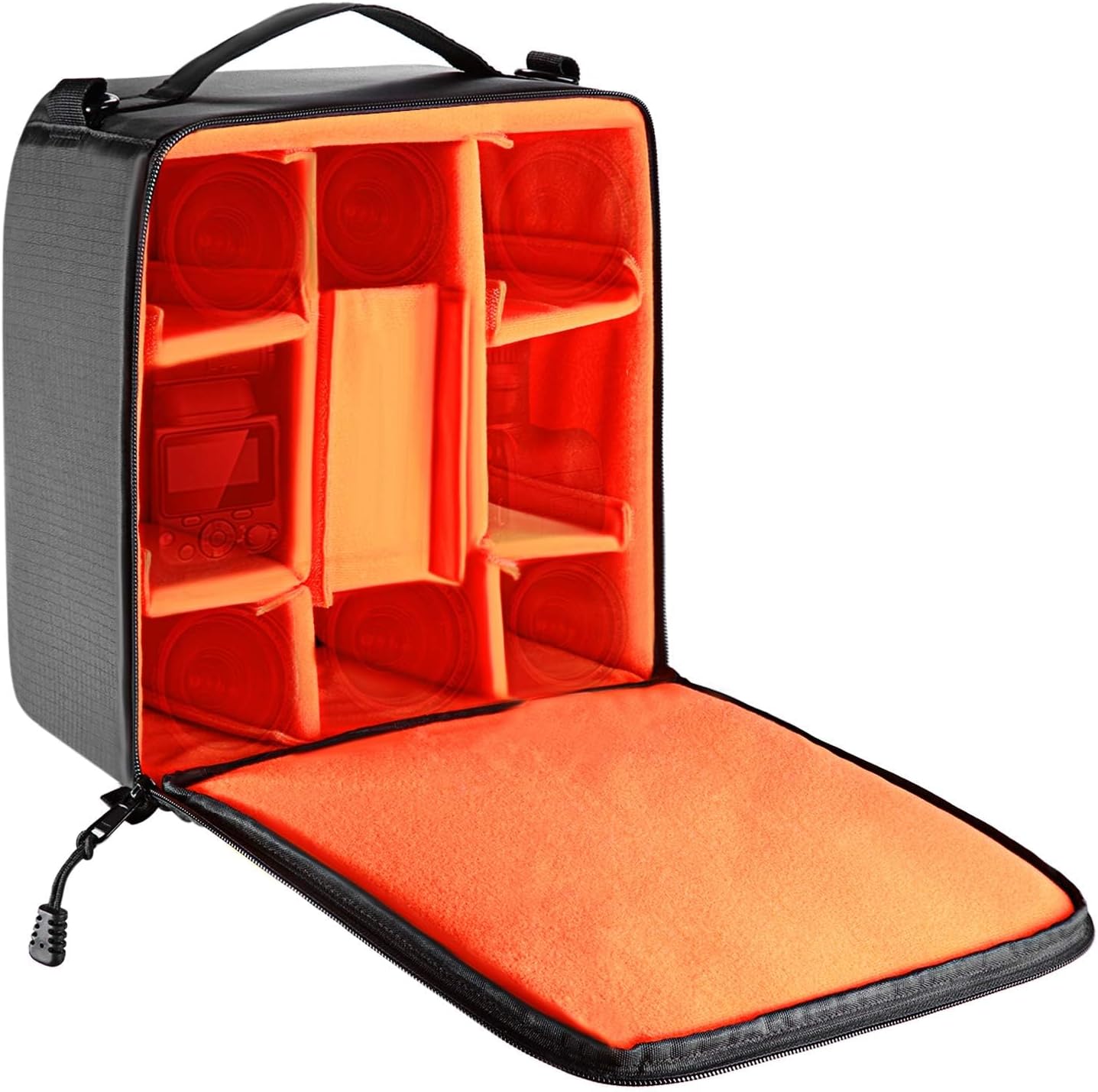 Neewer Waterproof Shockproof Flexible Partition Camera Padded Bag SLR DSLR Inser...
