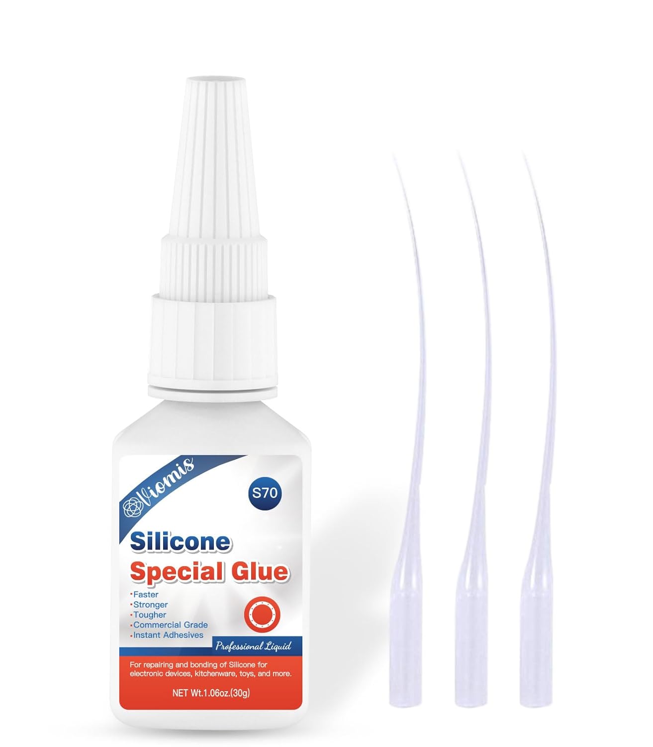 Viomis 30g Silicone Glue, Special Silicone Super G...