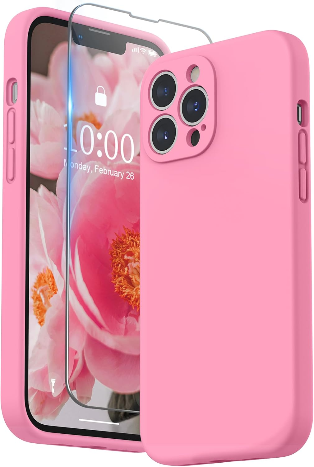 SURPHY iPhone 13 Pro Max Case, Special Protective Case with Screen Protector, In...