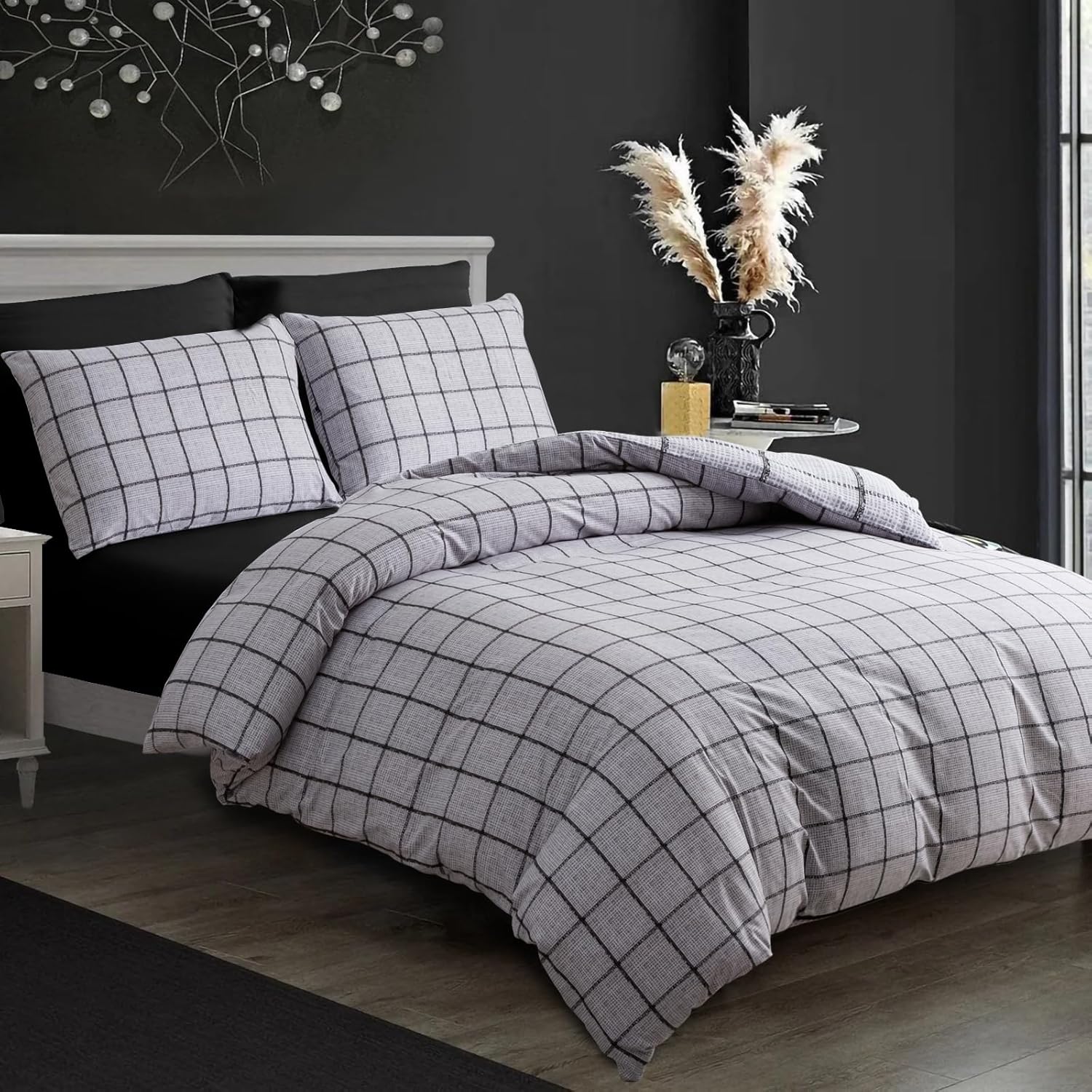 Pamposh Double Duvet Set, Premium Brushed Microfiber Duvet Cover, Special Ultras...