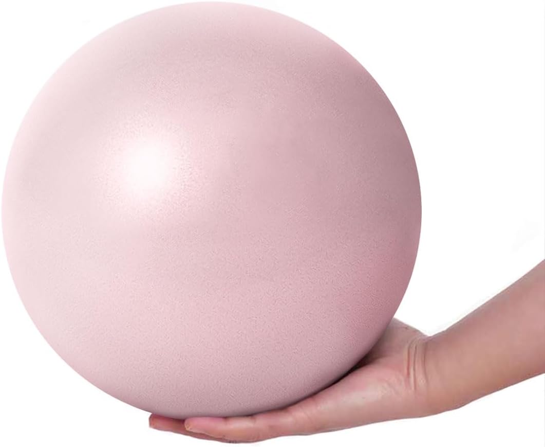 Fresion Soft Pilates Ball, Unique 25cm 9 Inch Exercise Ball, Special Mini Barre...
