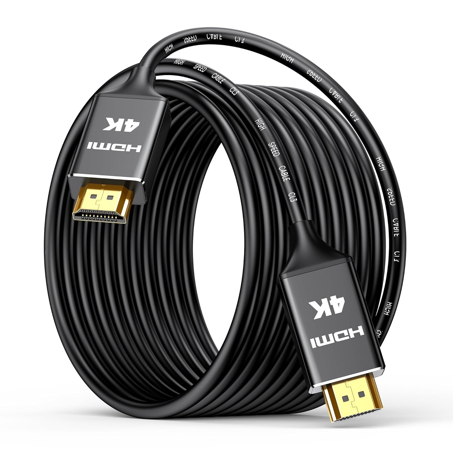 Highwings HDMI Cable, Special 4K Long HDMI Cable 15M for High-Quality Connectors...
