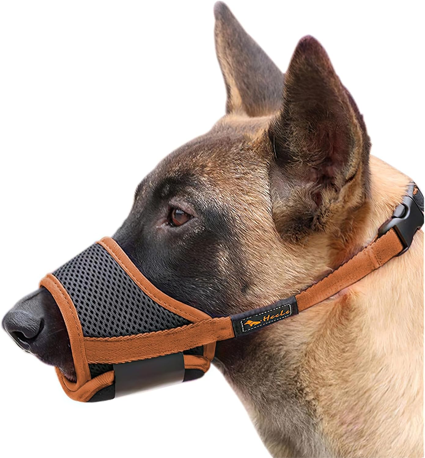 **Best HEELE Dog Muzzle, Special Breathable Mesh and Durable Nylon Muzzle, Innov...