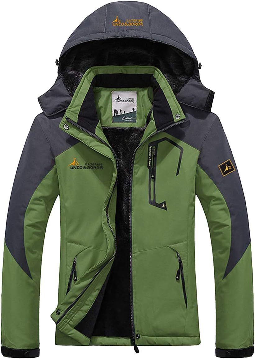 donhobo Jacket, Special Womens Waterproof Jacket Winter Warm Fleece, Unique Wind...