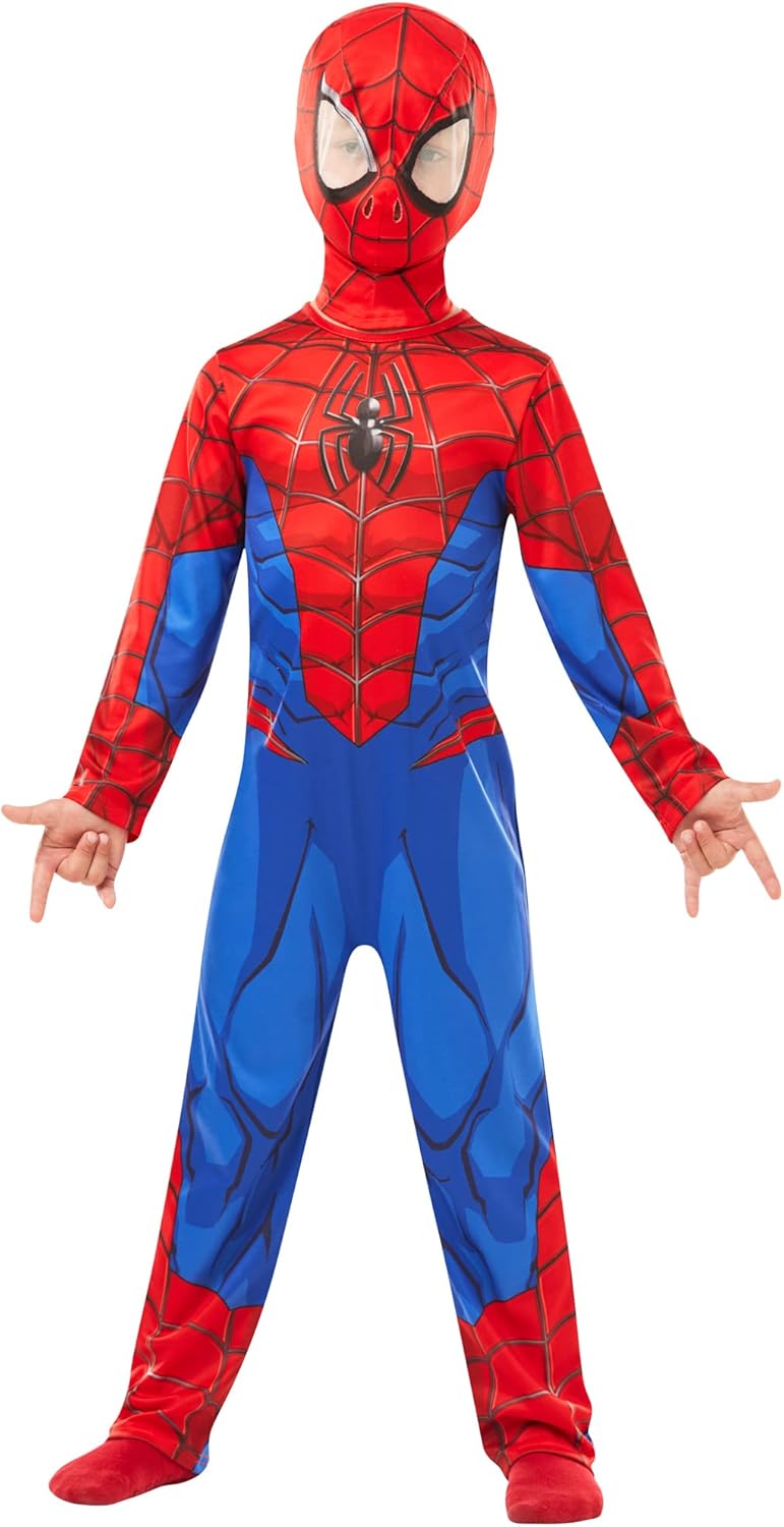 Rubie's Official Marvel Spider-Man Classic Childs Costume, Kids Superhero Fancy...