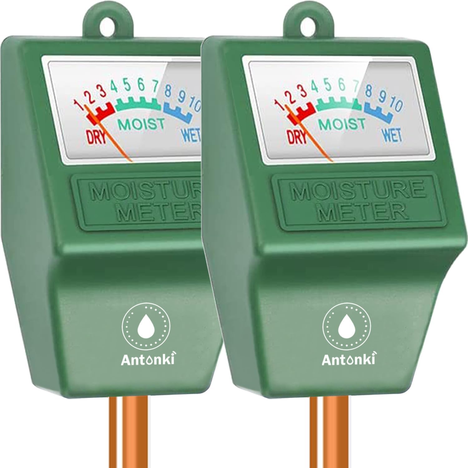 Antonki 2 Pack Plant Water Meter, Soil Moisture Meter, Soil Tester Hygrometer Se...