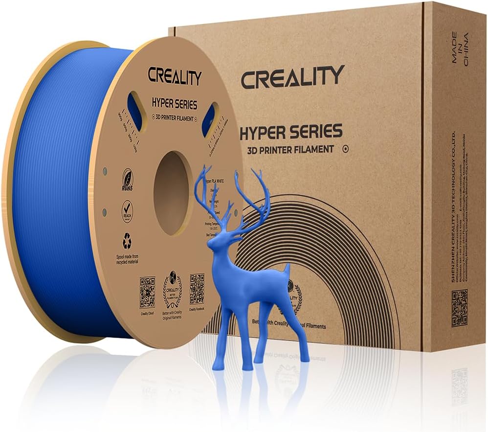Creality Official Hyper PLA Filament, Special 3D Printer Filament for High Speed...