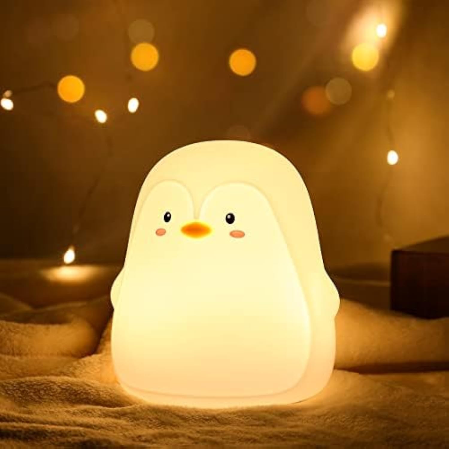 ZKLiLi Cute Penguin Night Light, Unique Penguin Lights for Boys Girls Christmas...