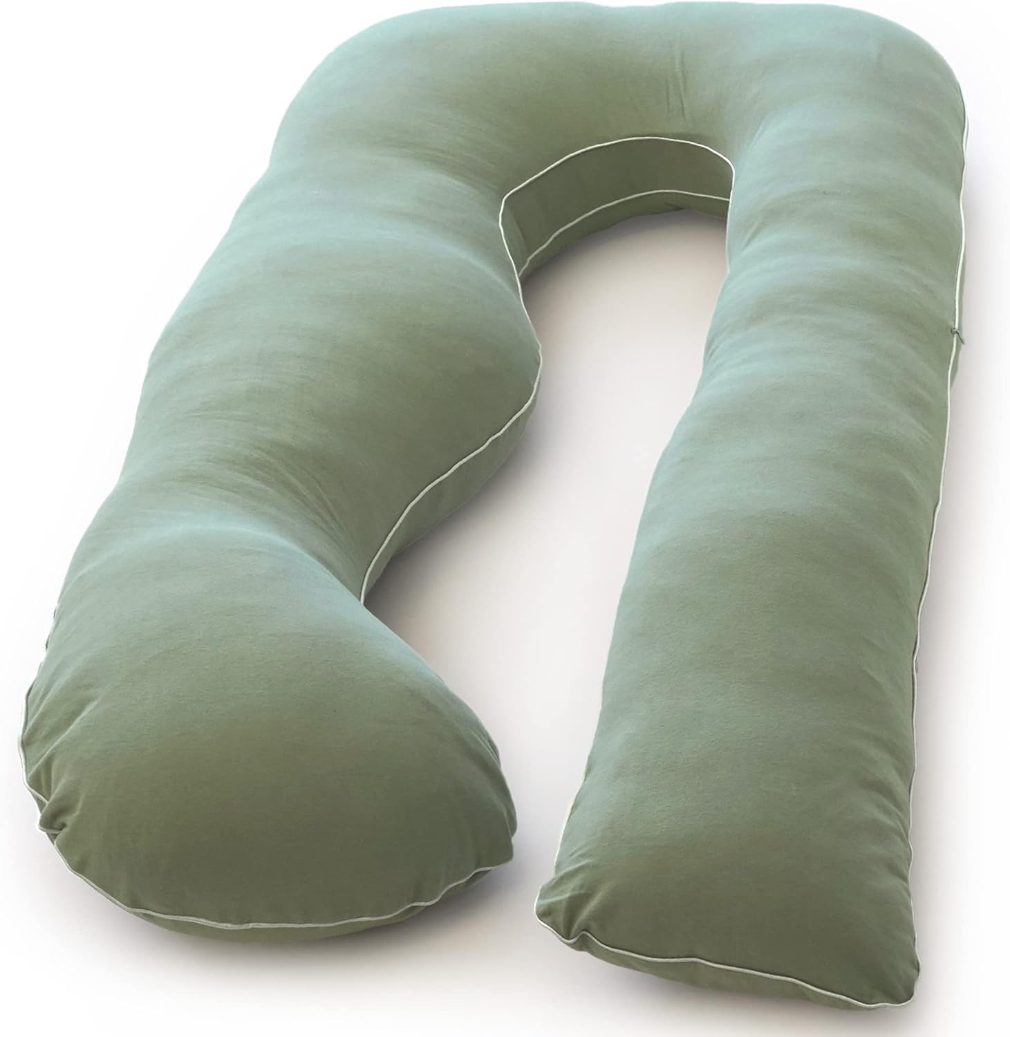 PharMeDoc Pregnancy Pillow, Sage U-Shape Full Body...