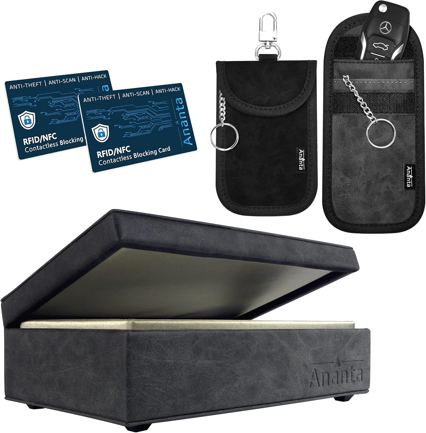 Ananta Faraday Box With Car Key Protection, Special Faraday Box for Security, Un...
