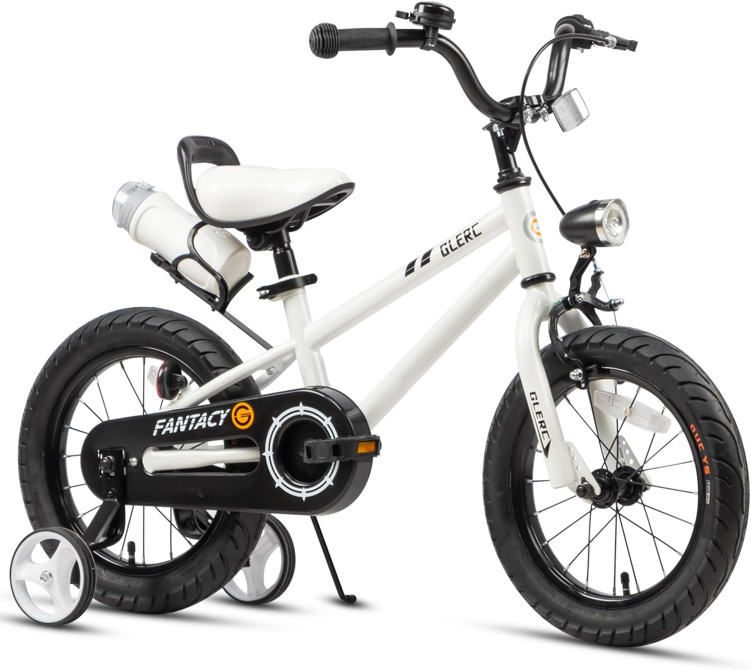 Fantacy 12 14 16 18 20 inch Kid Bike for 2-14 Years Old with Headlight & Kicksta...