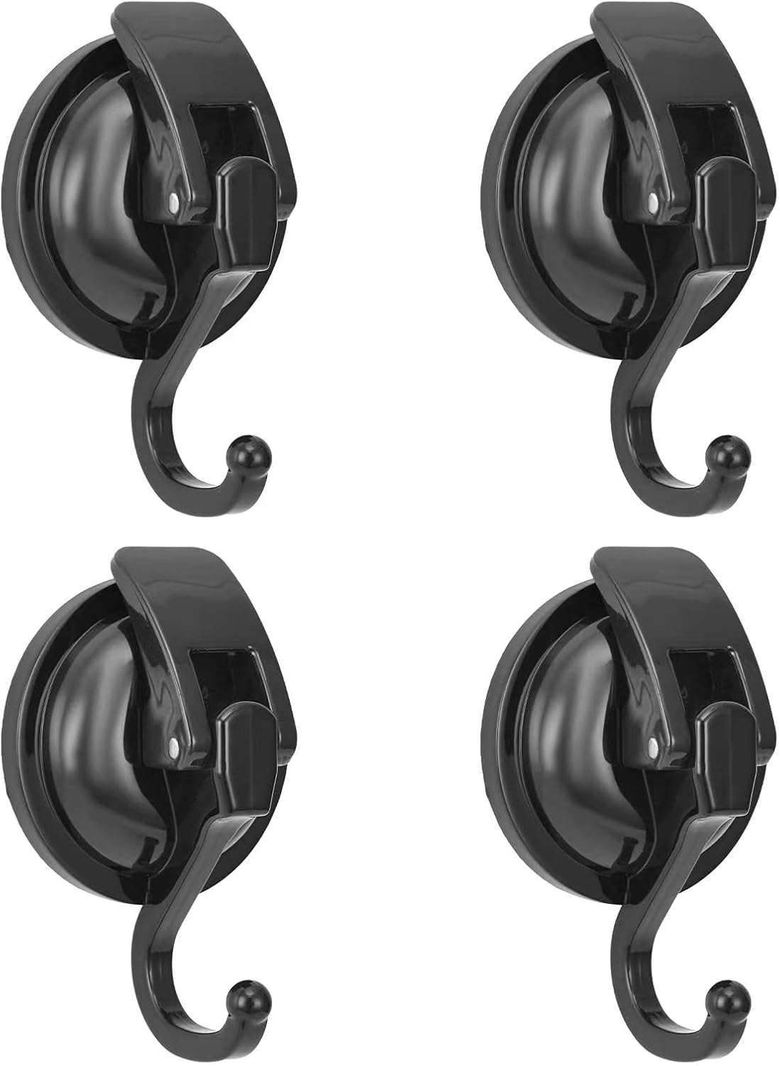 Wreath Cup Hook, Easy to Install and Remove, No Hole Punched,Black- Plated Plish...