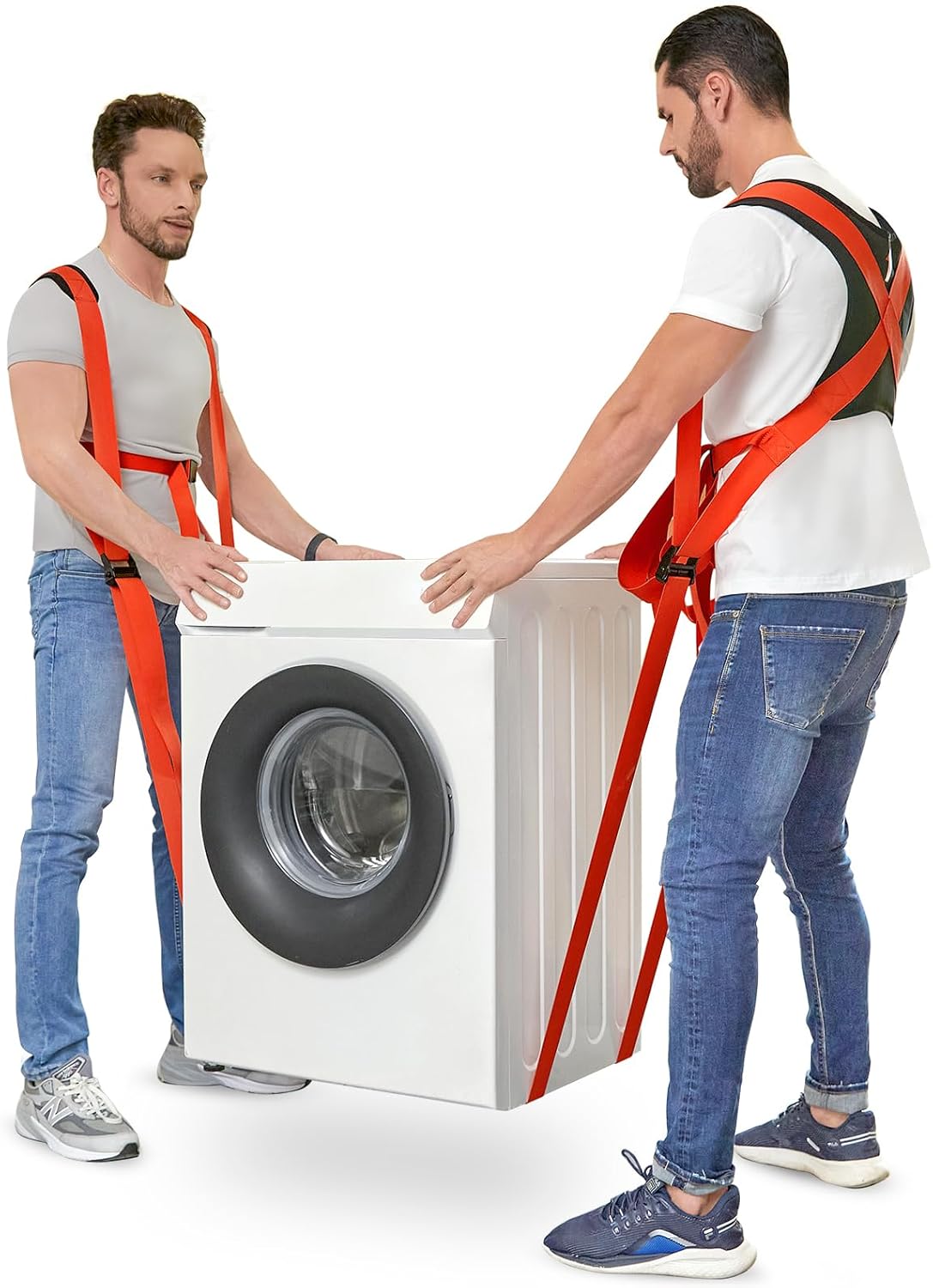 KEDSUM Moving Straps - Lifting Strap for 2 Movers, 2-Person Lifting & Moving Sys...