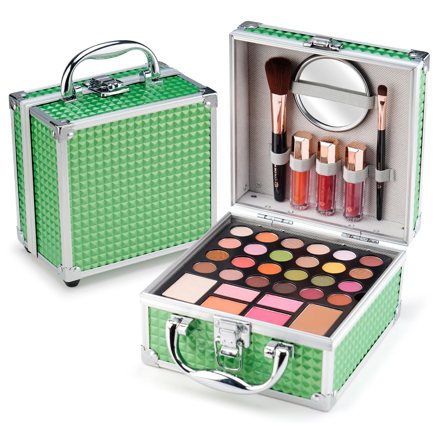 Color Nymph Beginner Makeup Kit For Teens With The Small Cosmetic Train Case Inc...