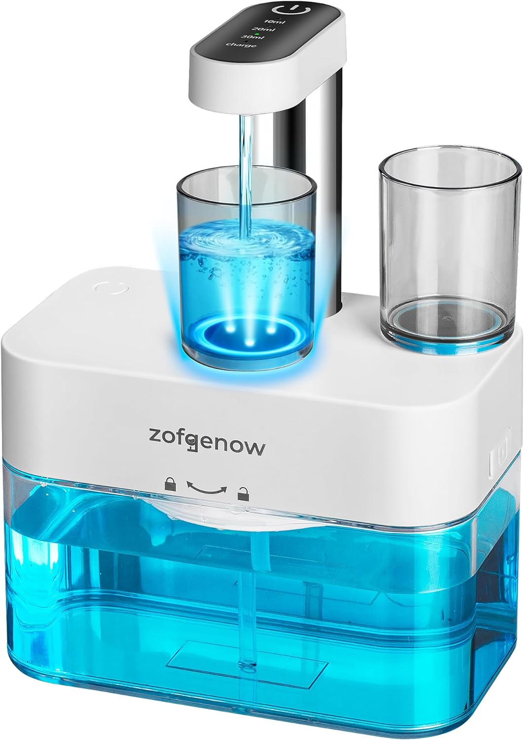 Automatic Mouthwash Dispenser, High-Quality Bathroom Accessories 17.6 FlOz Dispe...