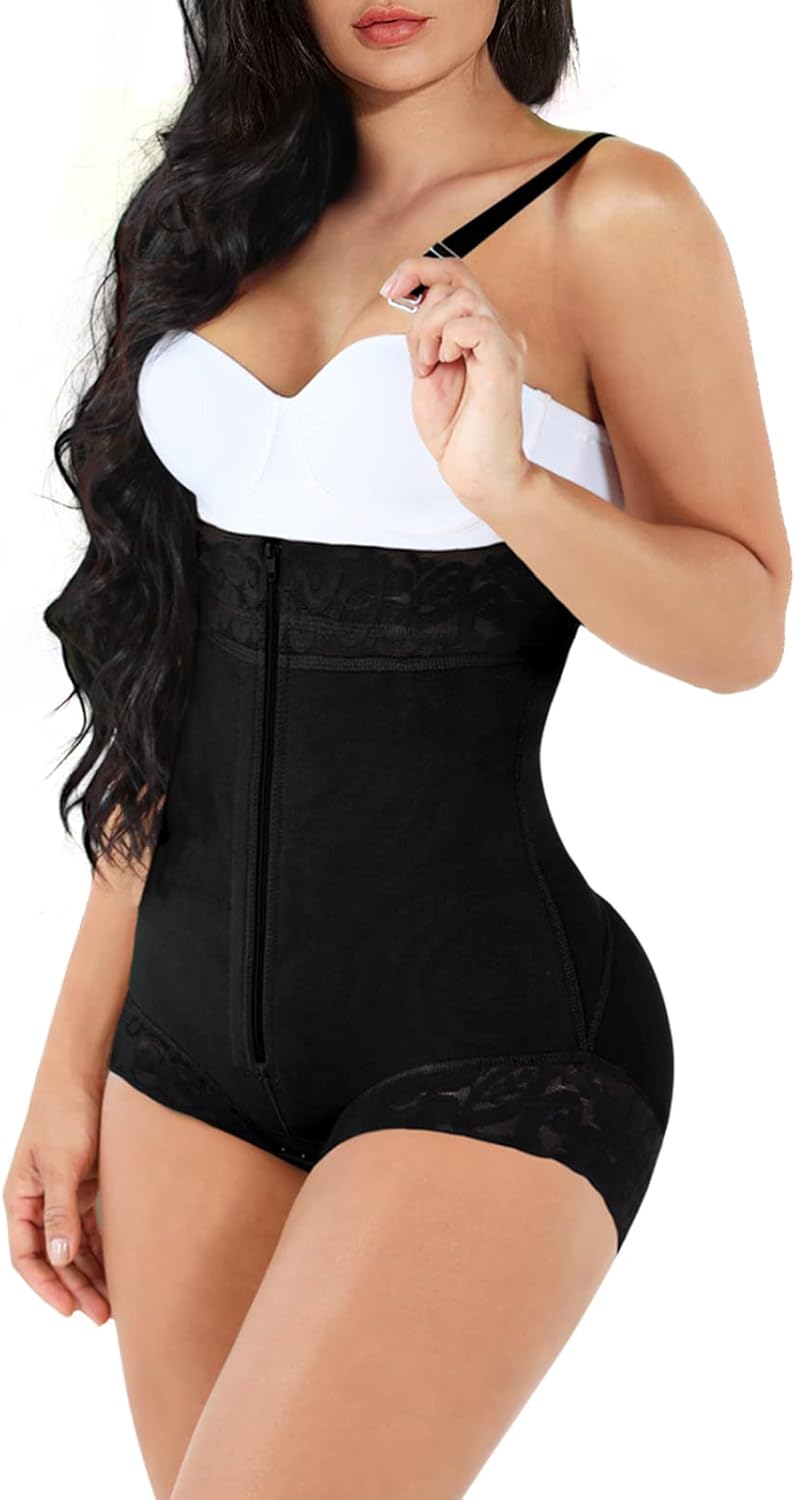 Shapewear for Women Tummy Control Fajas Colombianas Body Shaper Butt Lifter Comp...