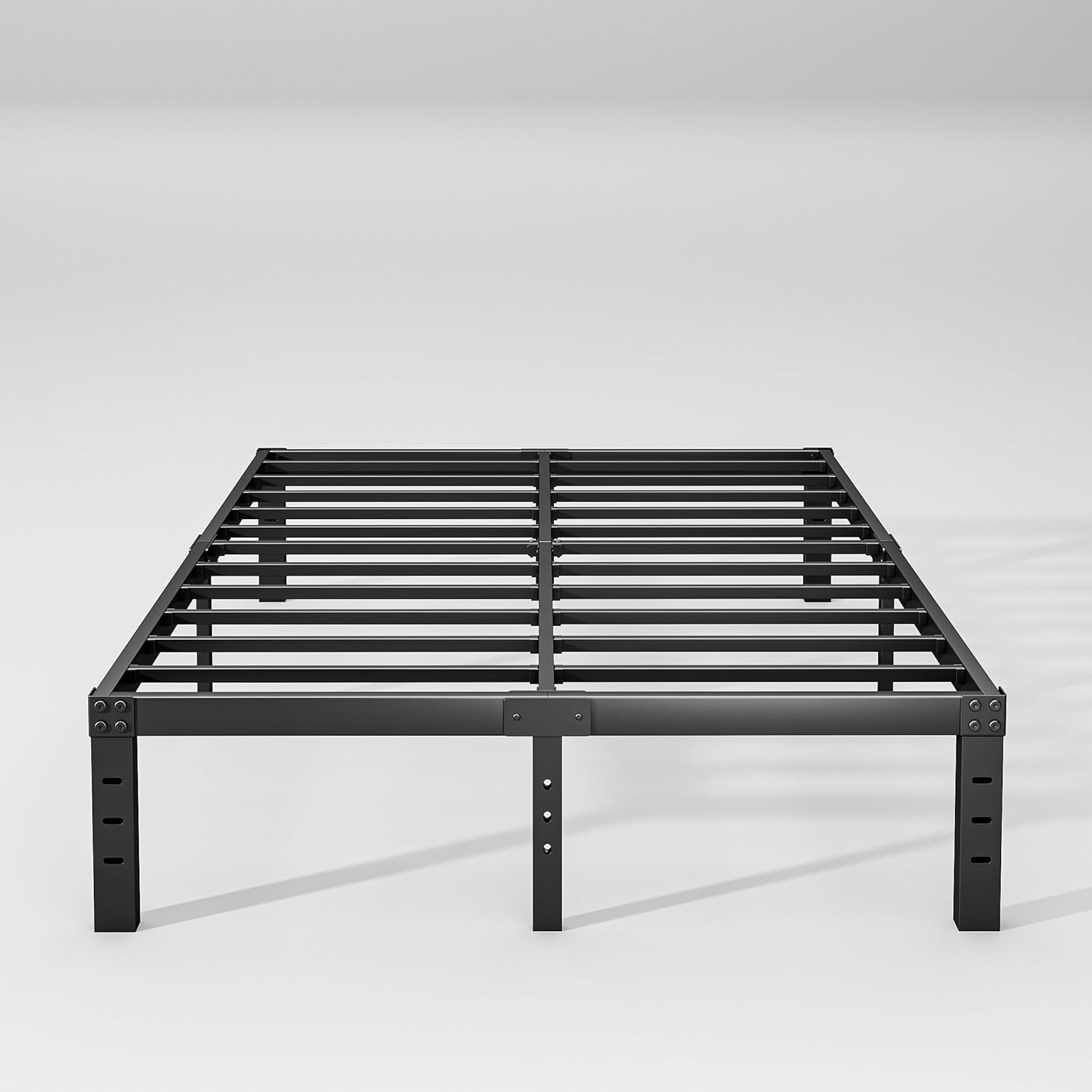 COMASACH Full Size Bed Frame 12“ High Heavy Duty Metal Platform Bed Frame,Sturdy...
