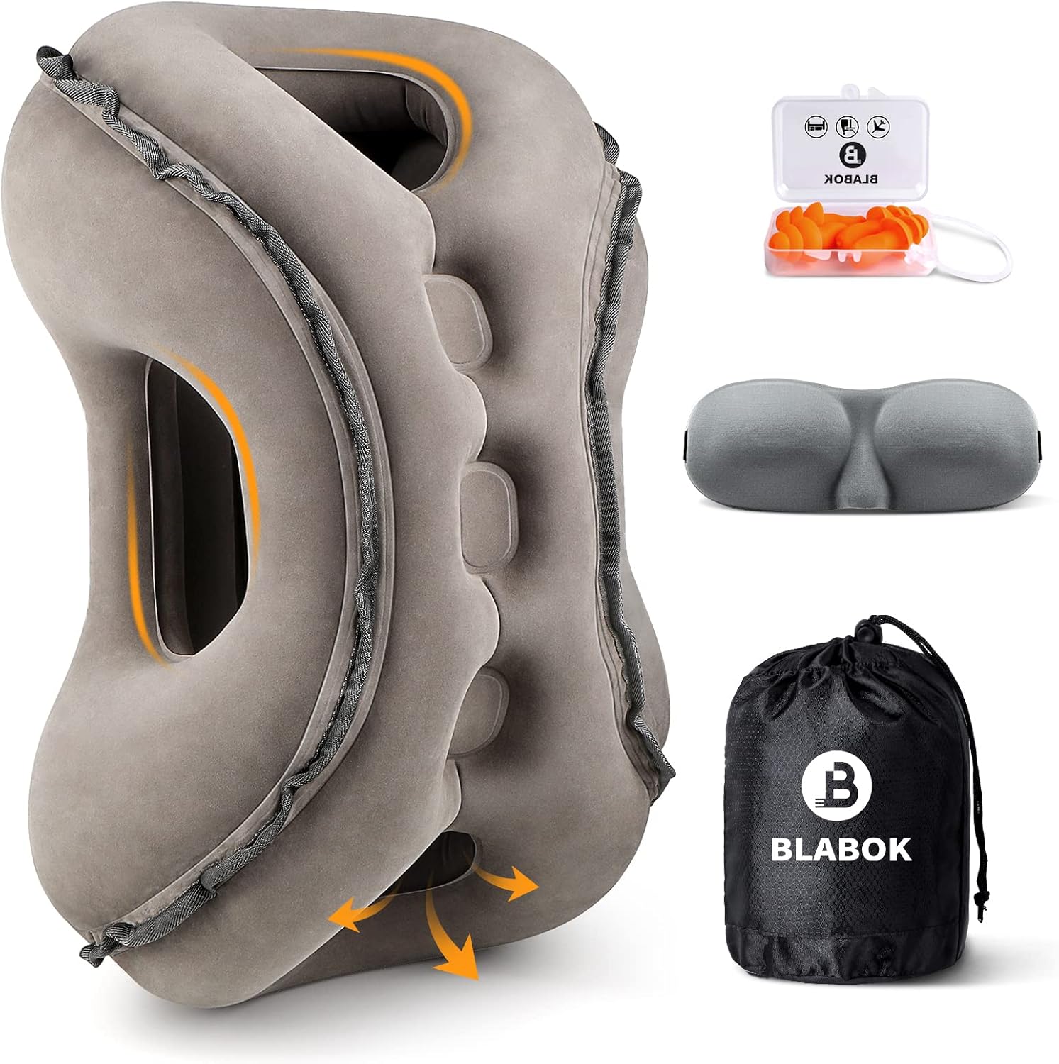 Inflatable Travel Pillow,Multifunction Travel Neck Pillow for Airplane to Avoid...