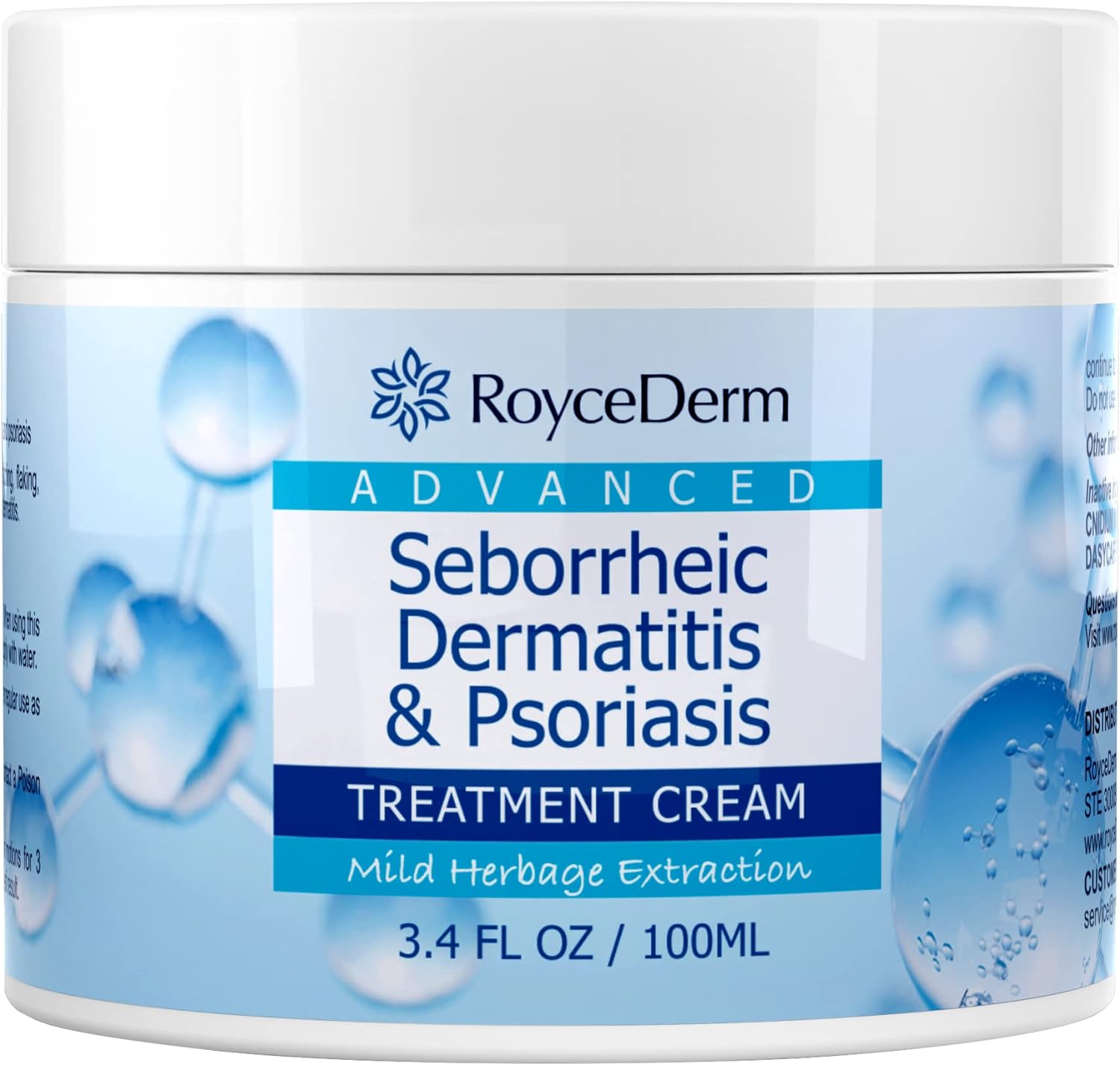 Roycederm Seborrheic Dermatitis Cream, Scalp Treat...