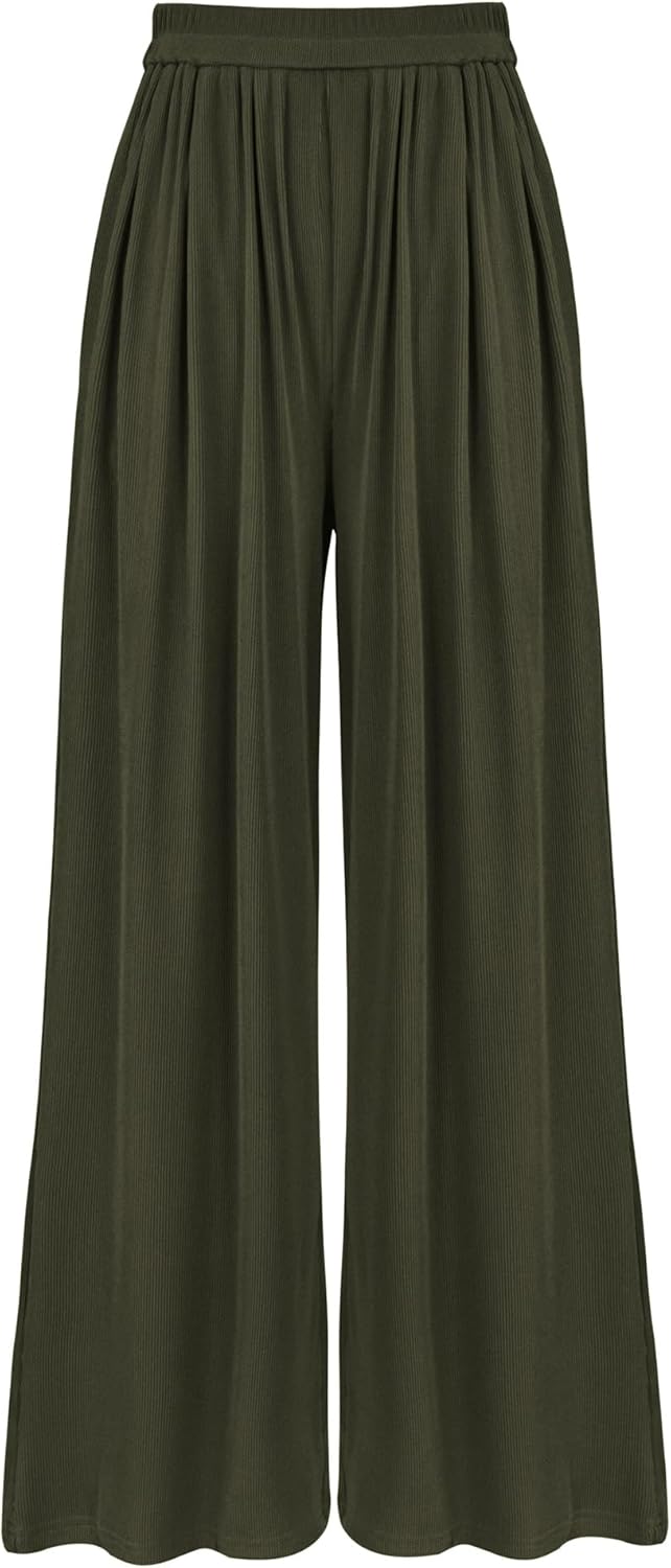 BTFBM Women's Casual Pants, Special Wide Leg Pants Summer Fall Clothes, Innovati...