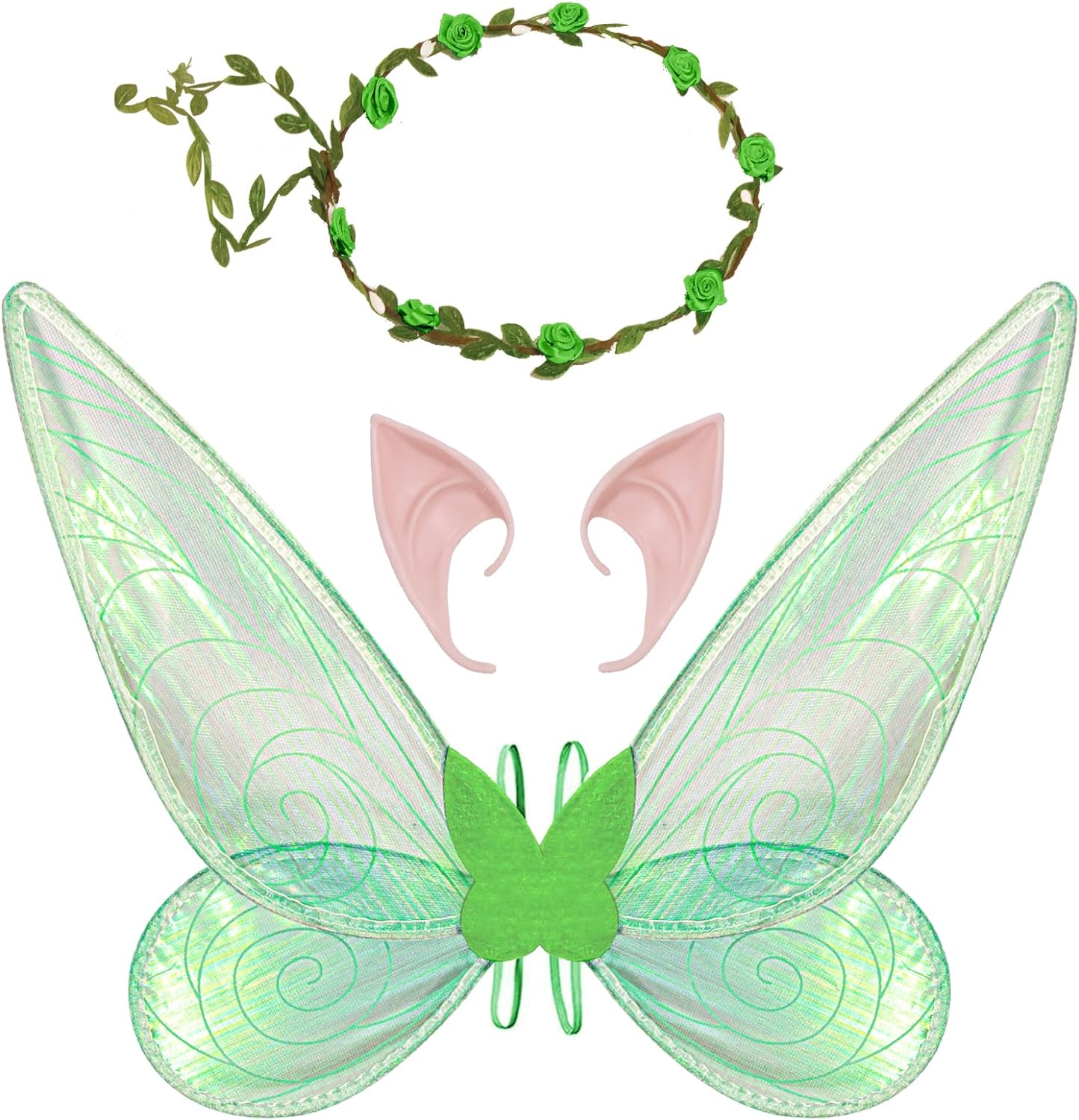 Fairy Wings for Girls Women,Butterfly Wings for Adults, Halloween Costume Angel...