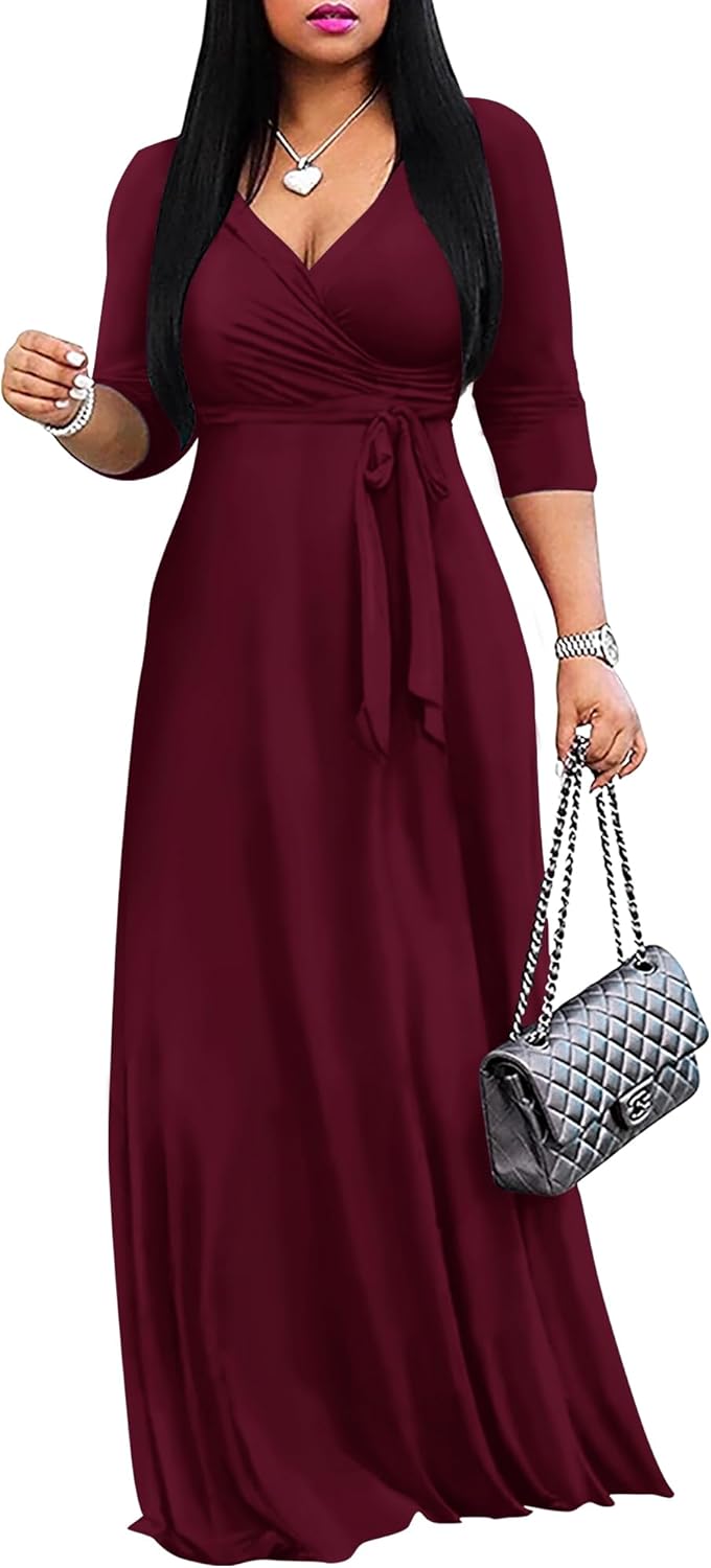 FANDEE Women's 2024 Maxi Dress, Unique Bohemian Summer Long Maxi Dress, Special...