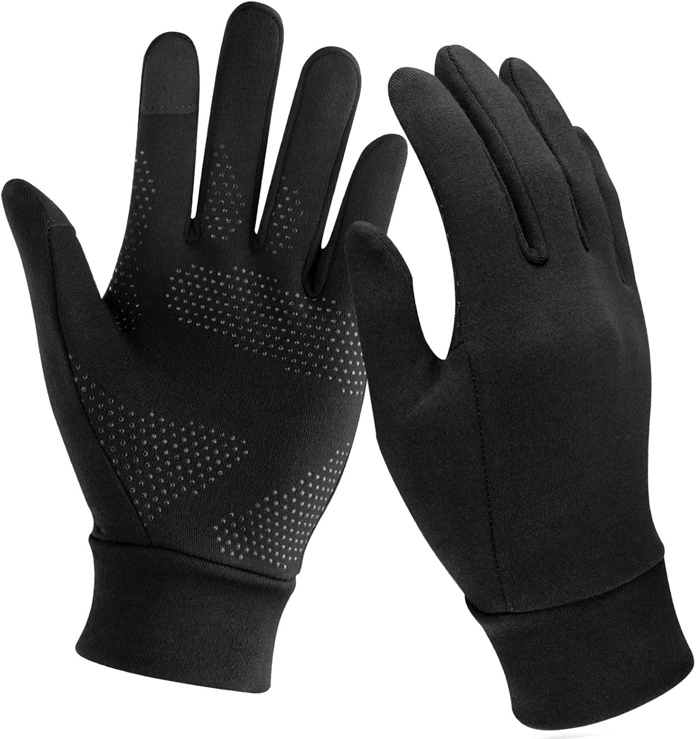 Unigear Running Gloves, Touch Screen Anti-slip Lightweight Gloves Liners for Cyc...