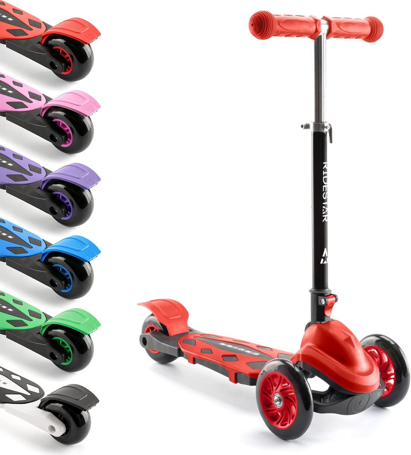 ToyStar Cruise 3 Wheel Tri Scooter, Easy Folding System, Height Adjustable Handl...