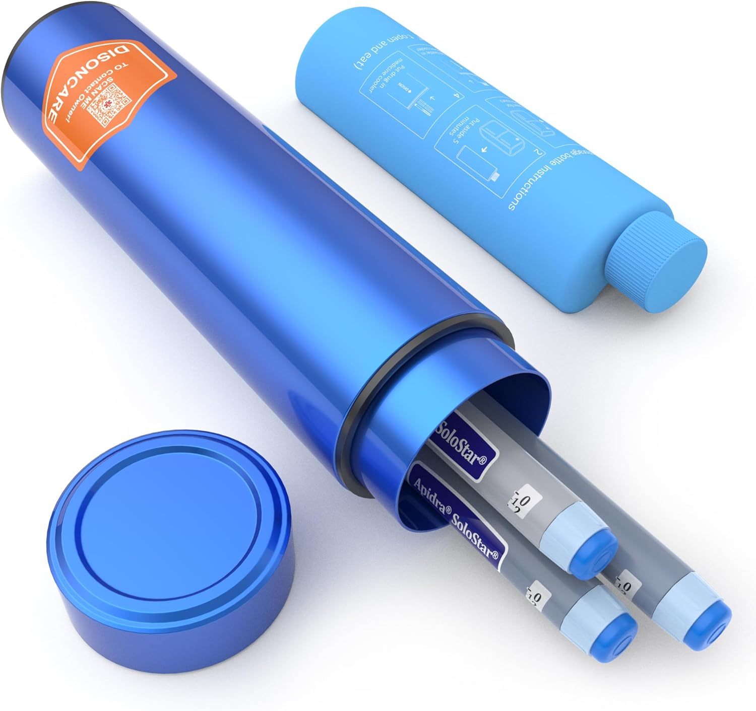 DISONCARE Odyssey 60H, Unique Insulin Pens Cooler Travel Case, Affordable Medica...