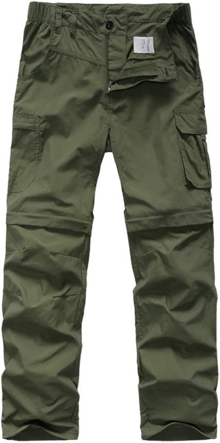 Kids' Cargo Pants, Boy's Casual Outdoor Quick Dry Waterproof Hiking Climbing Con...