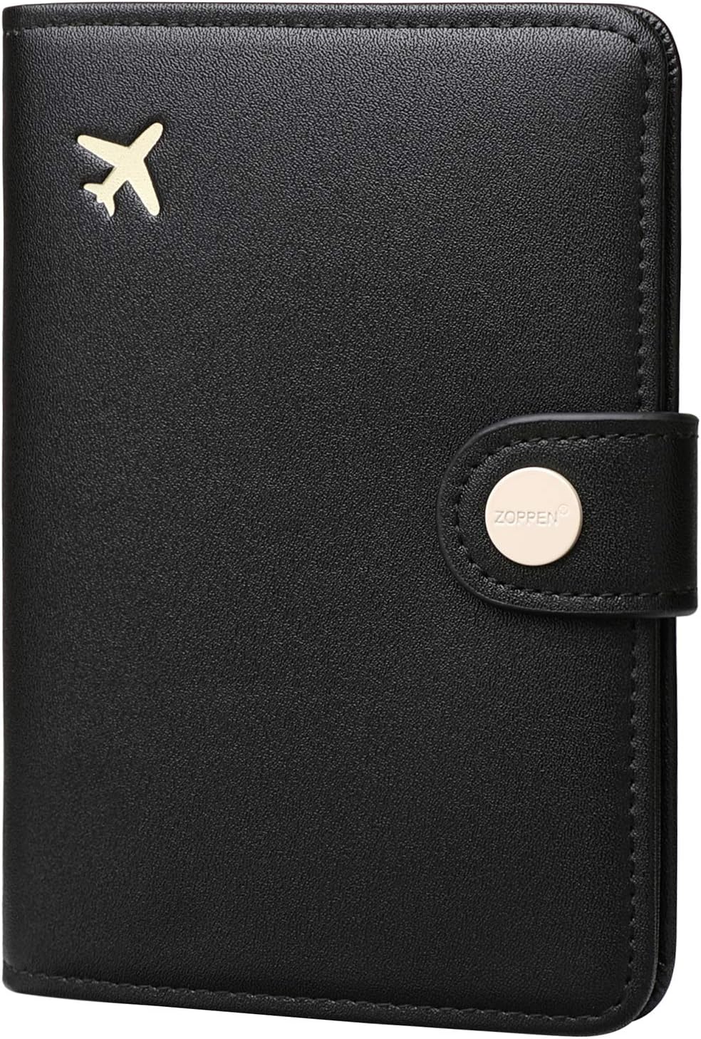 ZOPPEN Passport Holder, Special Passport Cover Travel Wallet, Innovative Rfid Bl...