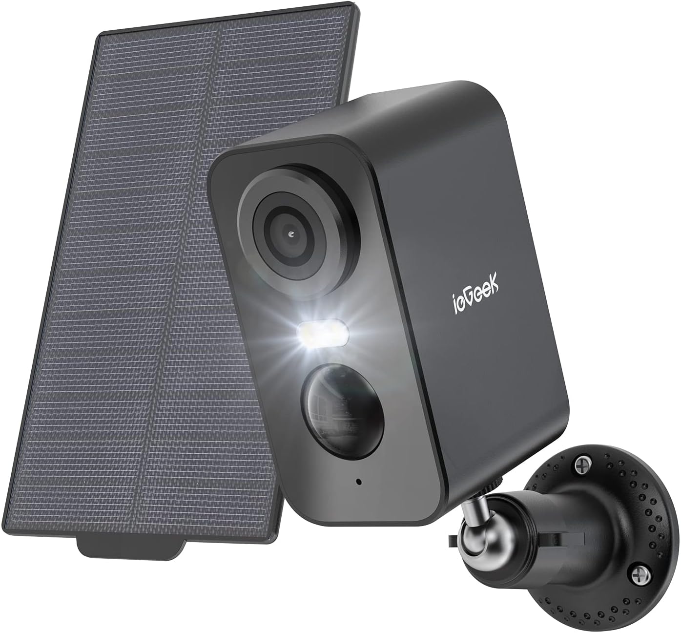 ieGeek 2K Solar Security Camera Outdoor Wireless with Color Night Vision, Batter...