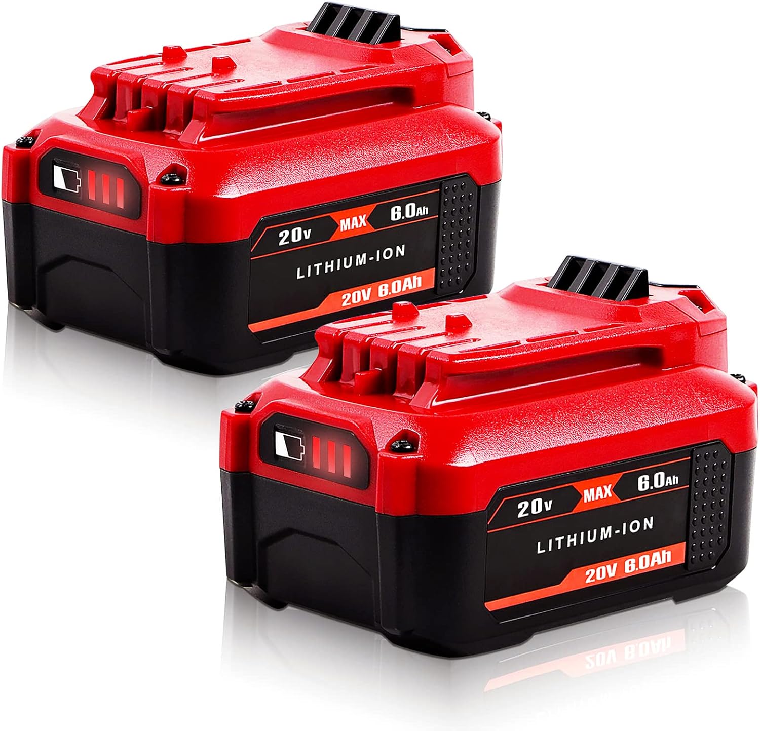 TenHutt 【Upgrade】 2Pack 20V 6.0Ah Replacement Battery for Craftsman 20V Batter...
