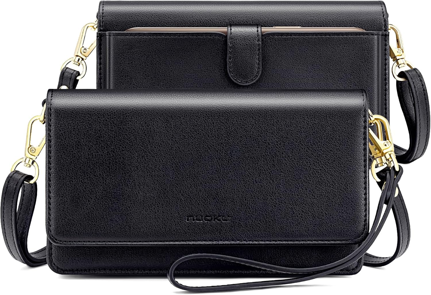 Nuoku Women Small Crossbody Bag, Special Cellphone Purse Wallet with RFID Card S...