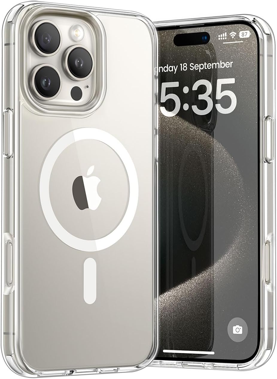 Lamicall Magnetic Case for iPhone 16 Pro Max, for...