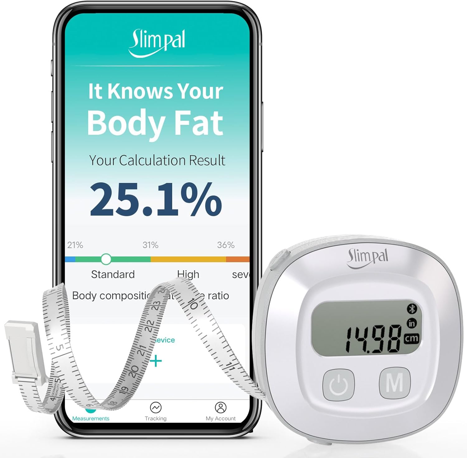 Slimpal Smart Body Tape Measure, FSA HSA Eligible...